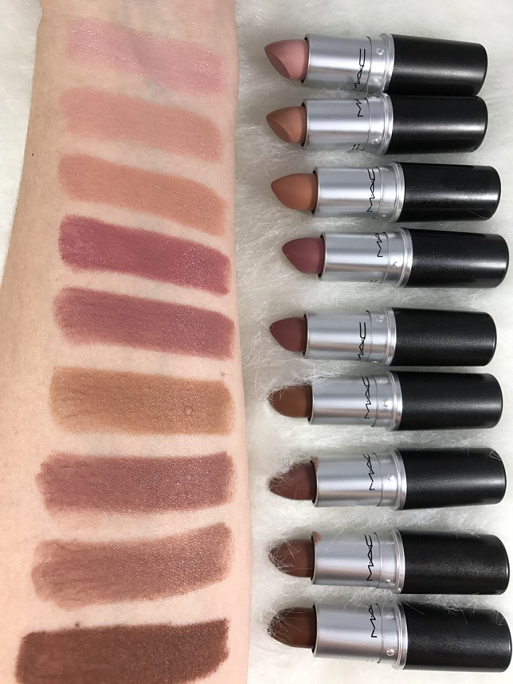 Mac brown lipsticks for dark skin